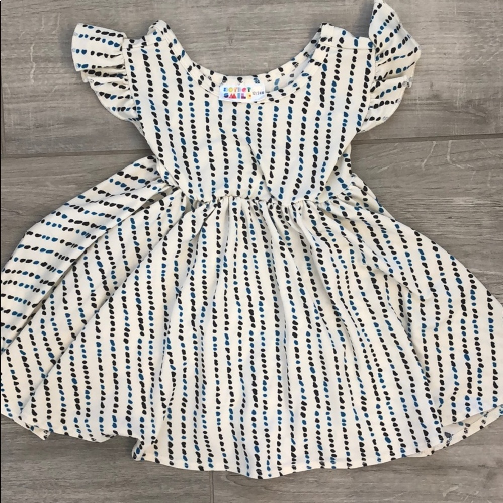 Dot dot smile empire dress